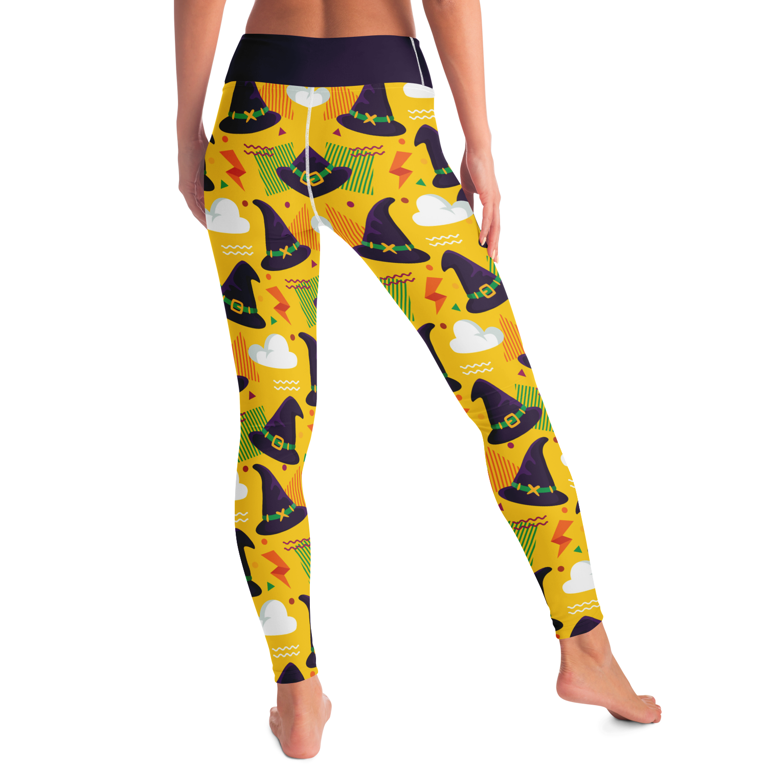 <alt.Haunted Hats Yoga Leggings - Taufaa>