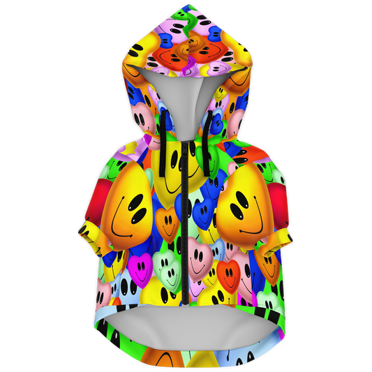 EMOJI ALL DAY DOG ZIP-UP HOODIE Taufaa