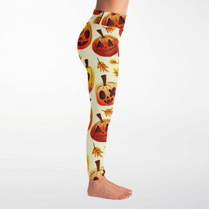 <alt.Pumpkin Pulse Yoga Leggings-TAUFAA>