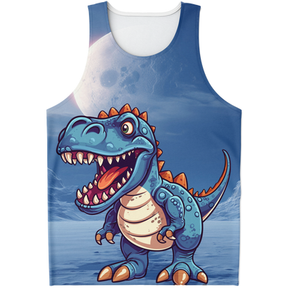 Blue Beast Tank Top Taufaa