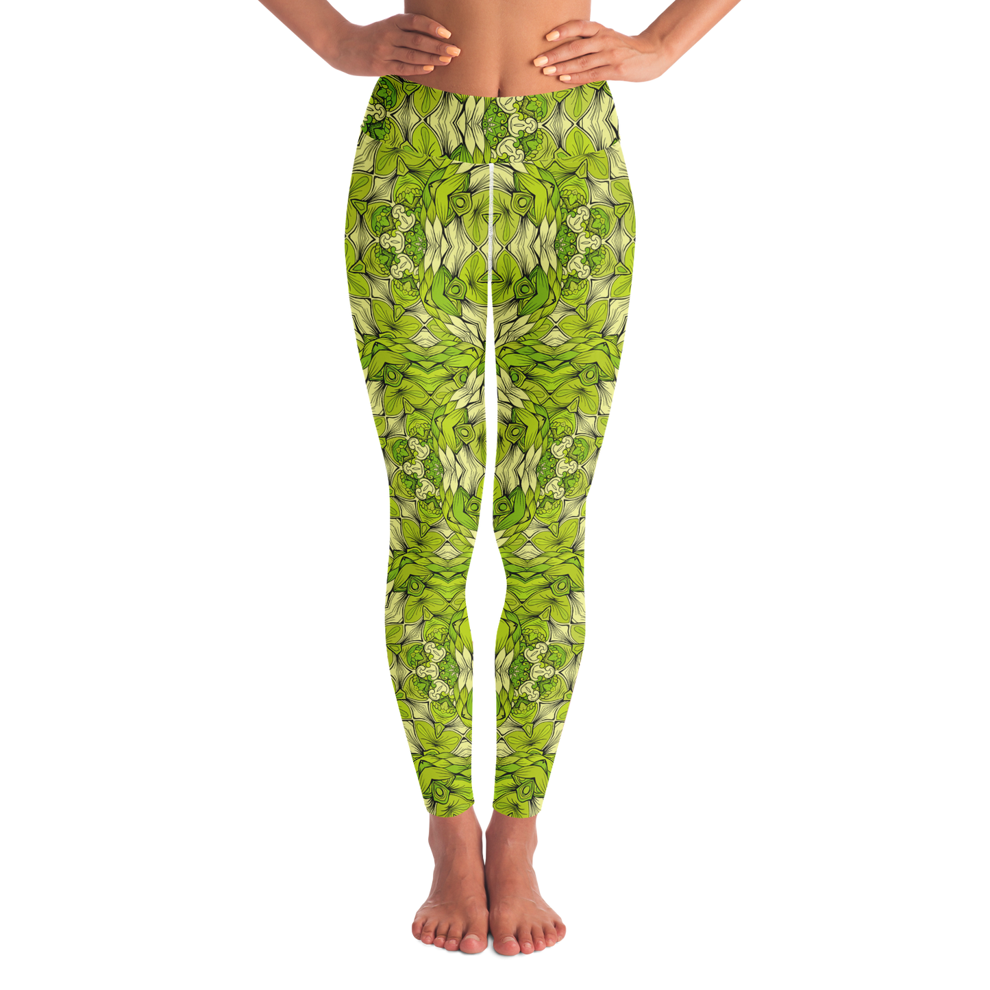 Yoga Leggings - AOP Taufaa