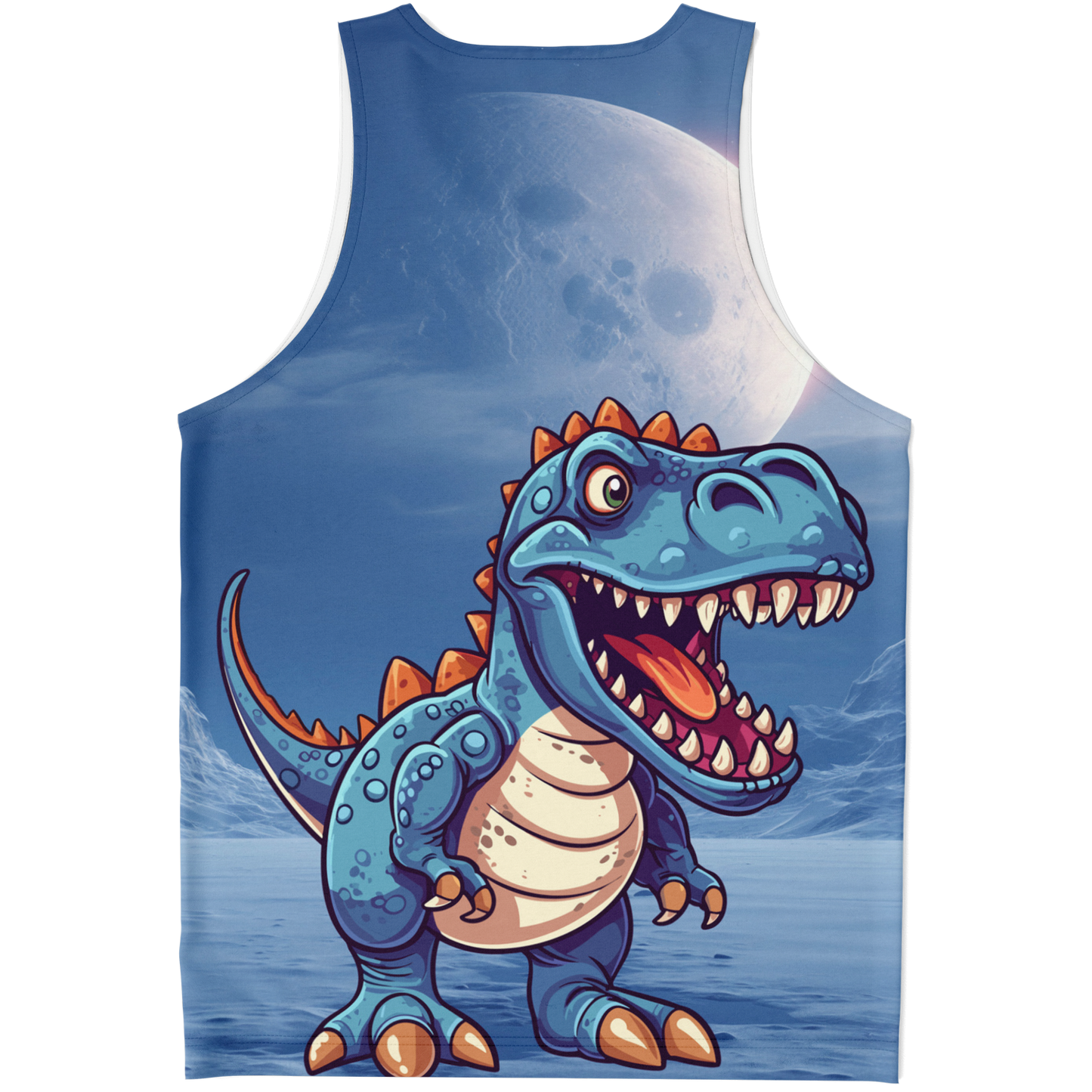 Blue Beast Tank Top Taufaa