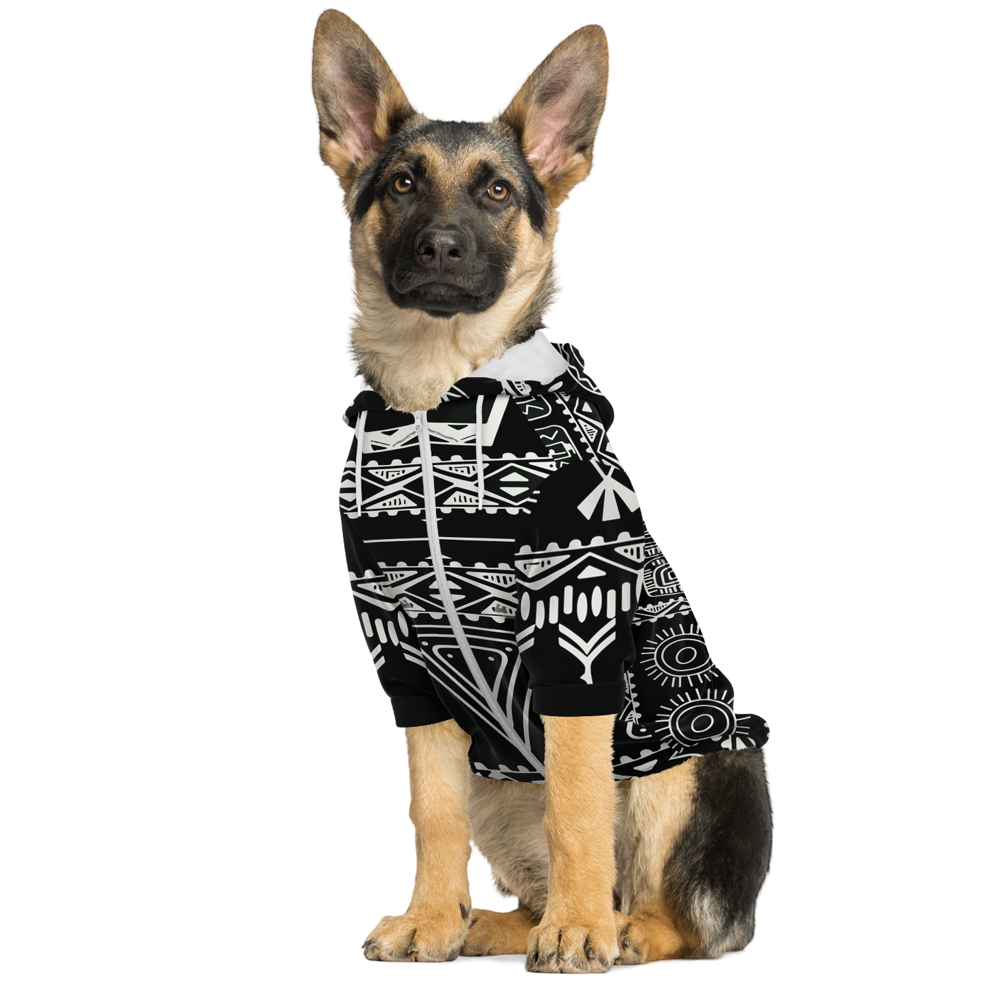 <alt.Tribal Tales Dog Hoodie - Taufaa>