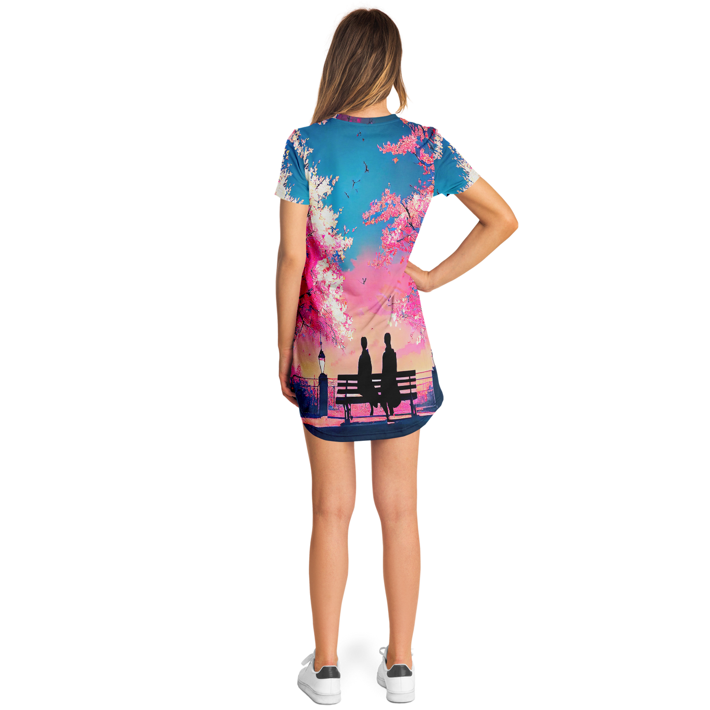 Blossom Bliss T-shirt Dress Taufaa