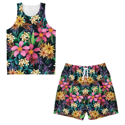 BLOSSOM TANK TOP & SHORT CO-ORD SET