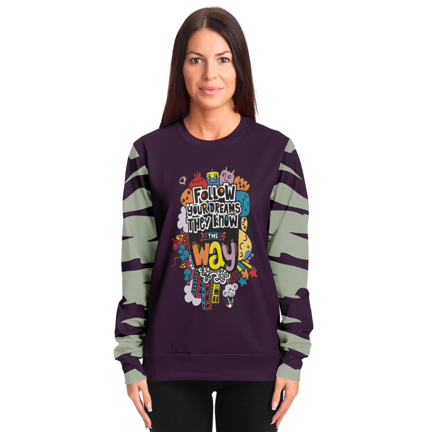 Fashion Sweatshirt - AOP Taufaa