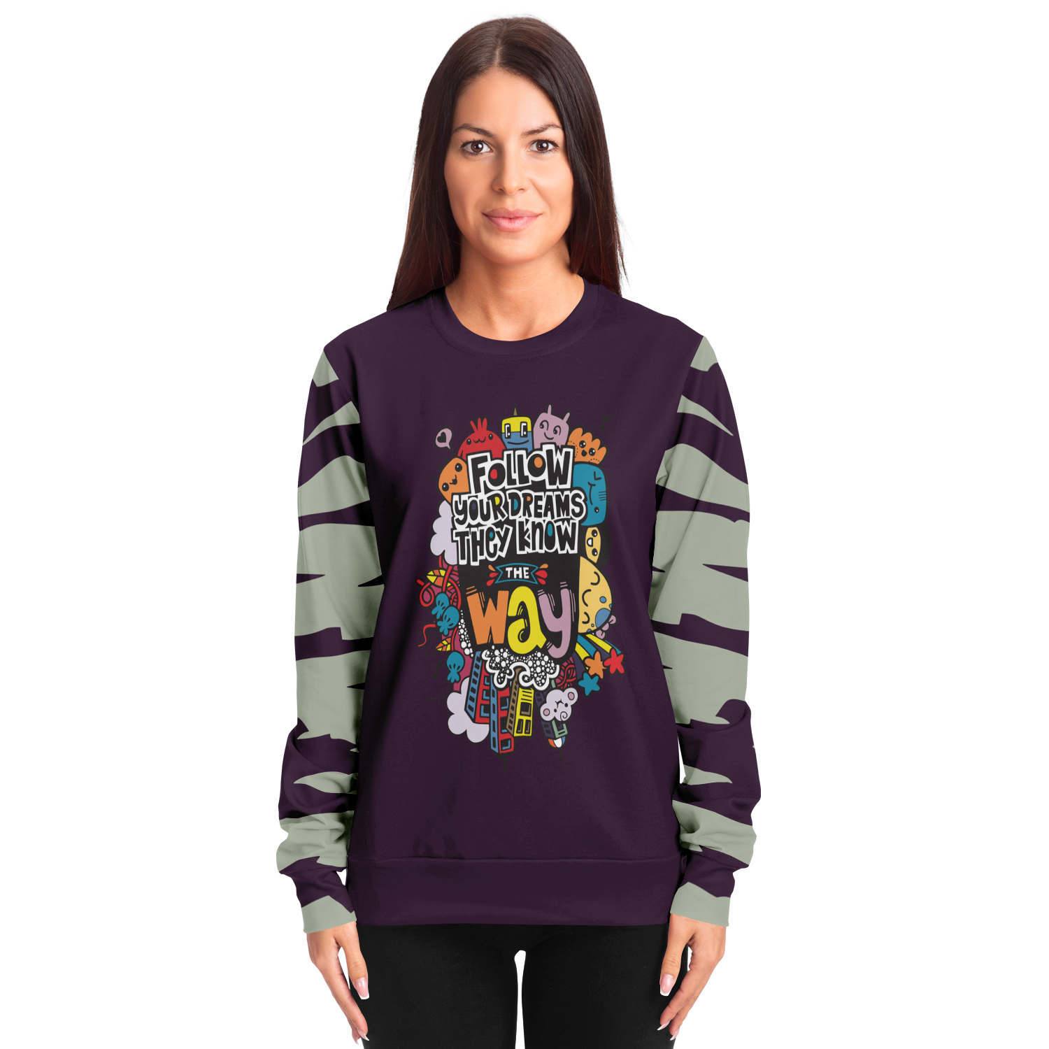 Fashion Sweatshirt - AOP Taufaa