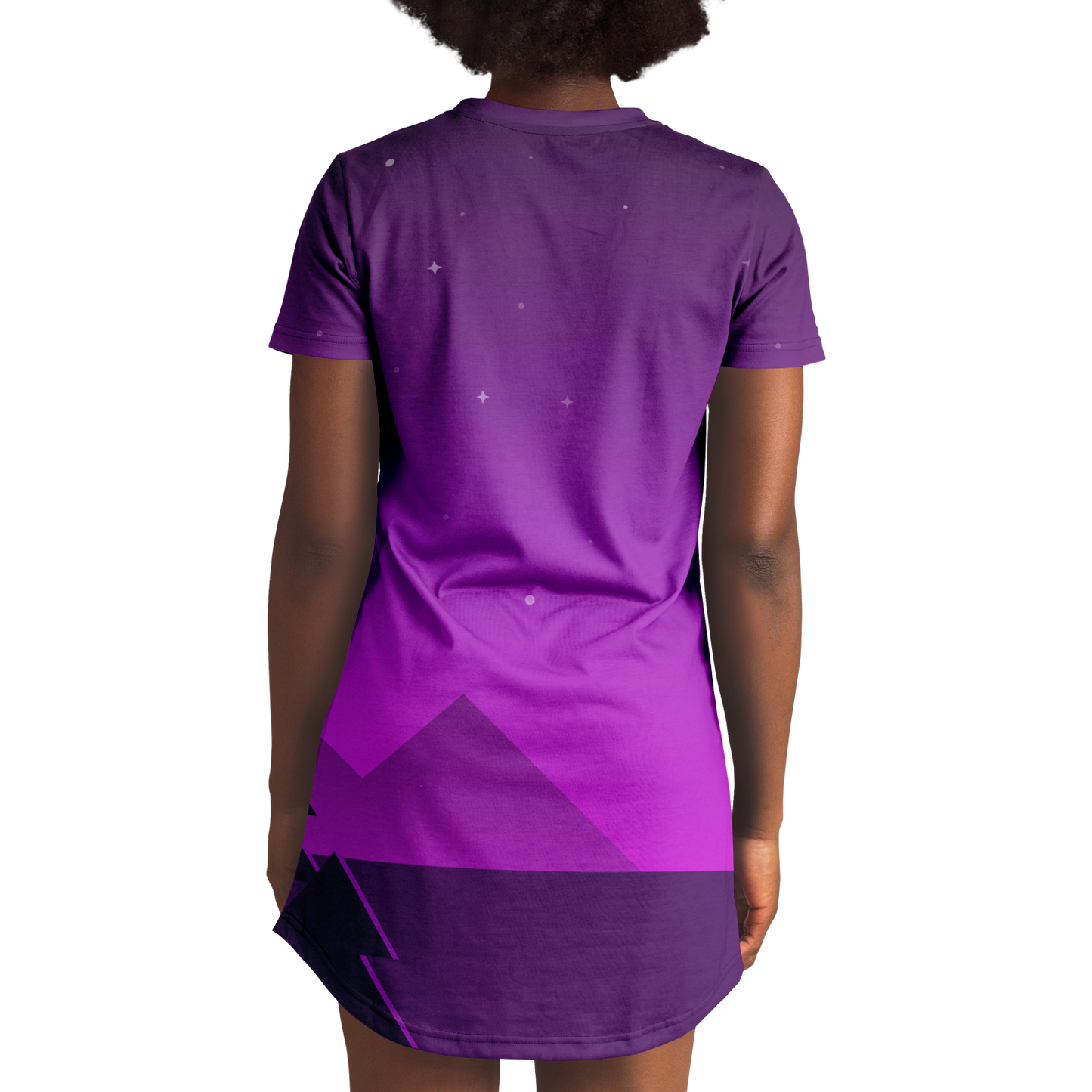 STARLIT SPACESHIP T-SHIRT DRESS