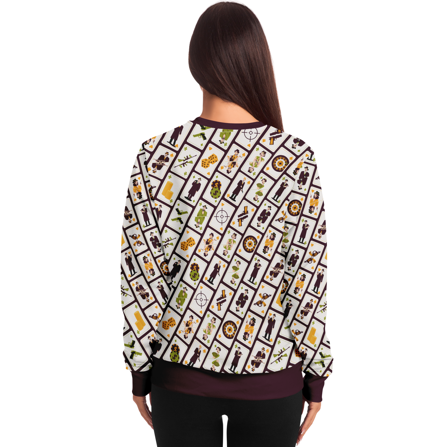 Fashion Sweatshirt - AOP Taufaa