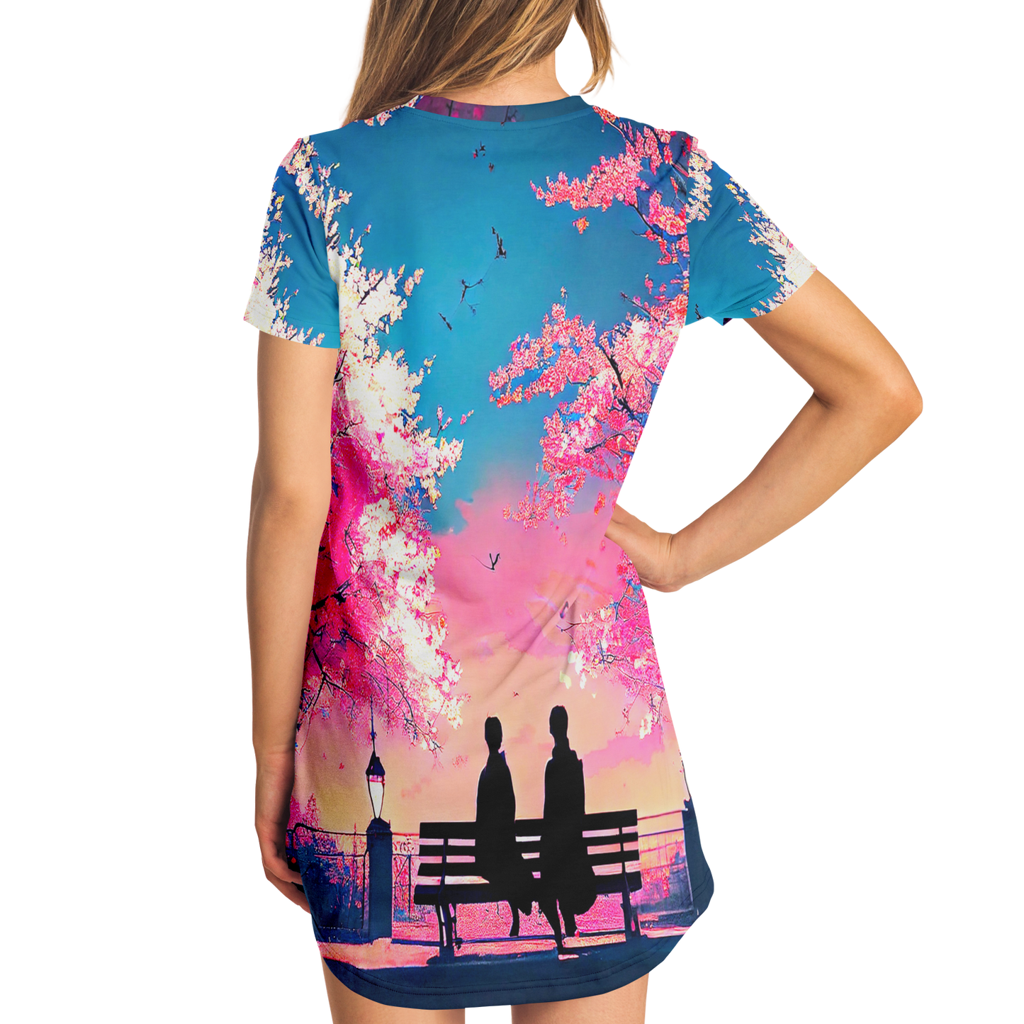 Blossom Bliss T-shirt Dress Taufaa