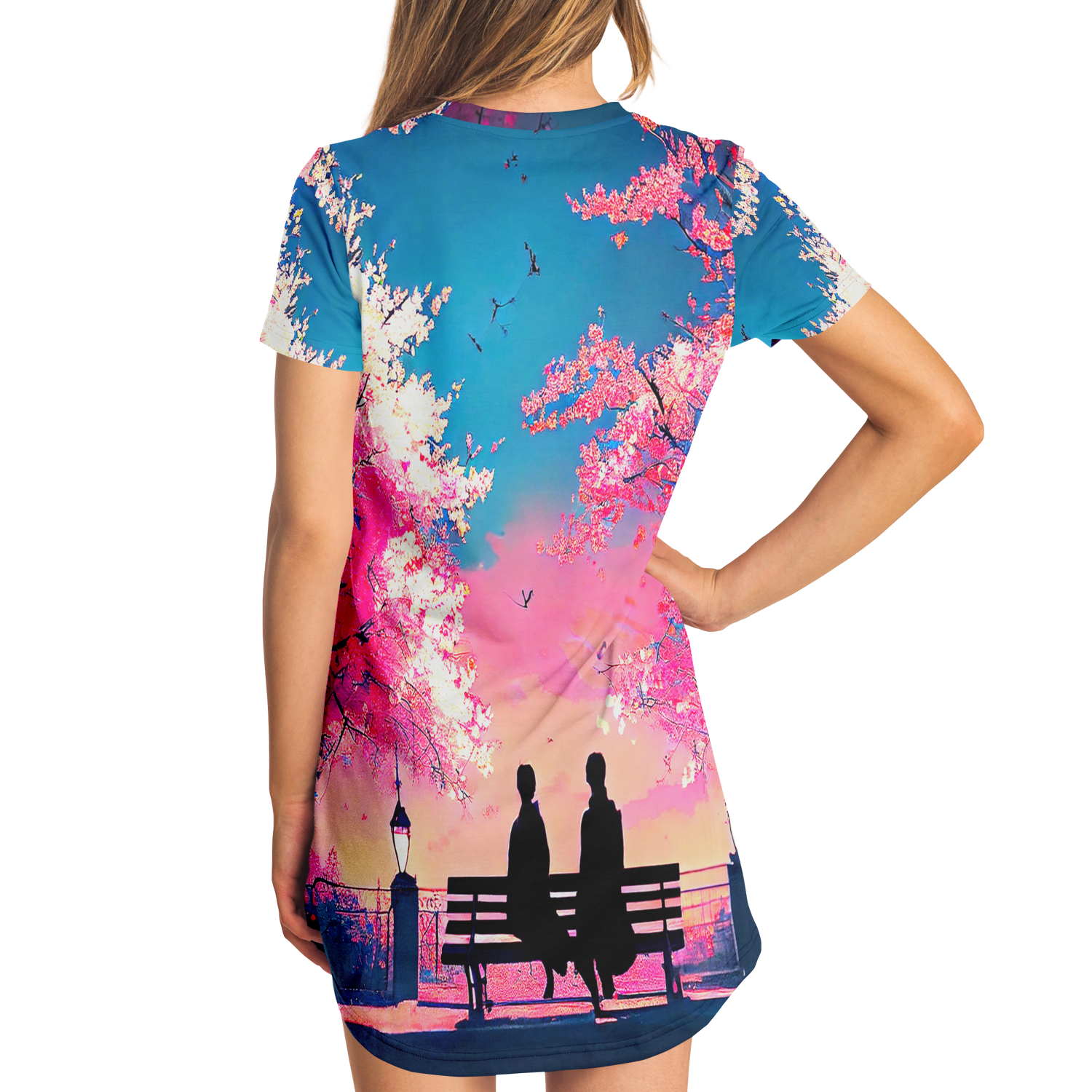 Blossom Bliss T-shirt Dress Taufaa