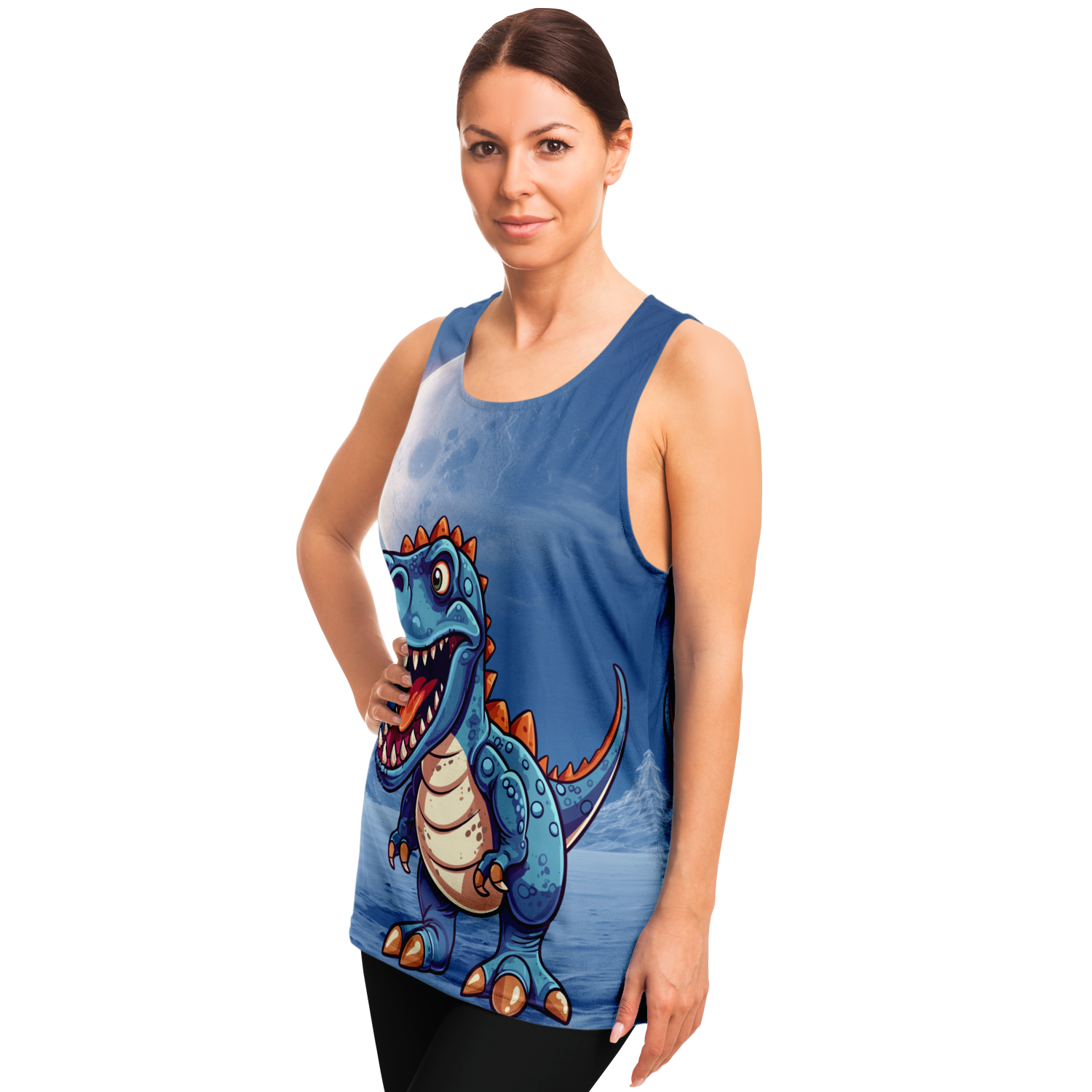 Blue Beast Tank Top Taufaa