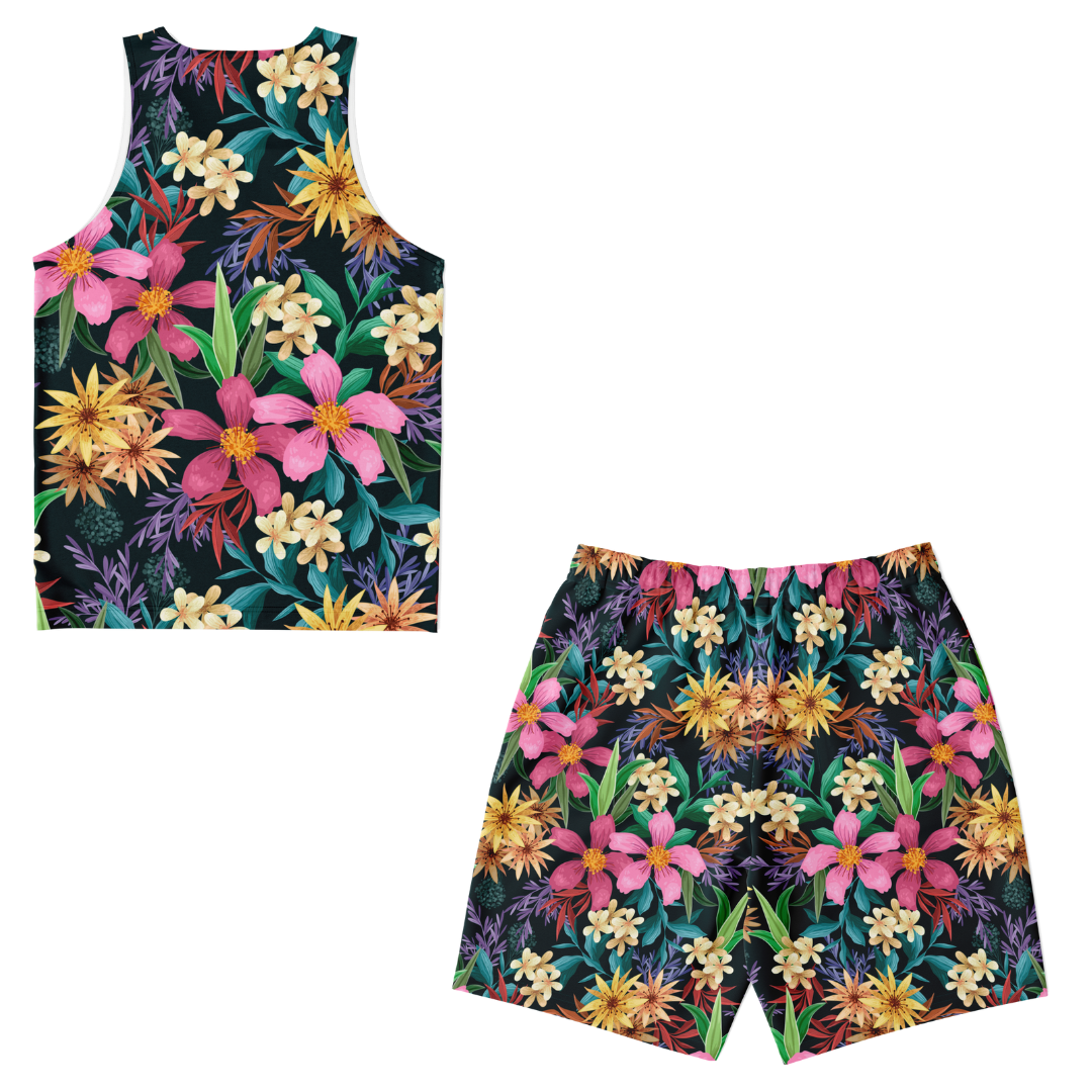 BLOSSOM TANK TOP & SHORT CO-ORD SET