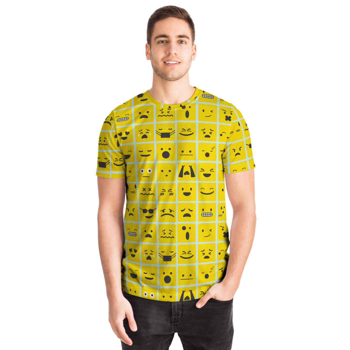 PRINTED EMOJIS T-SHIRT Taufaa