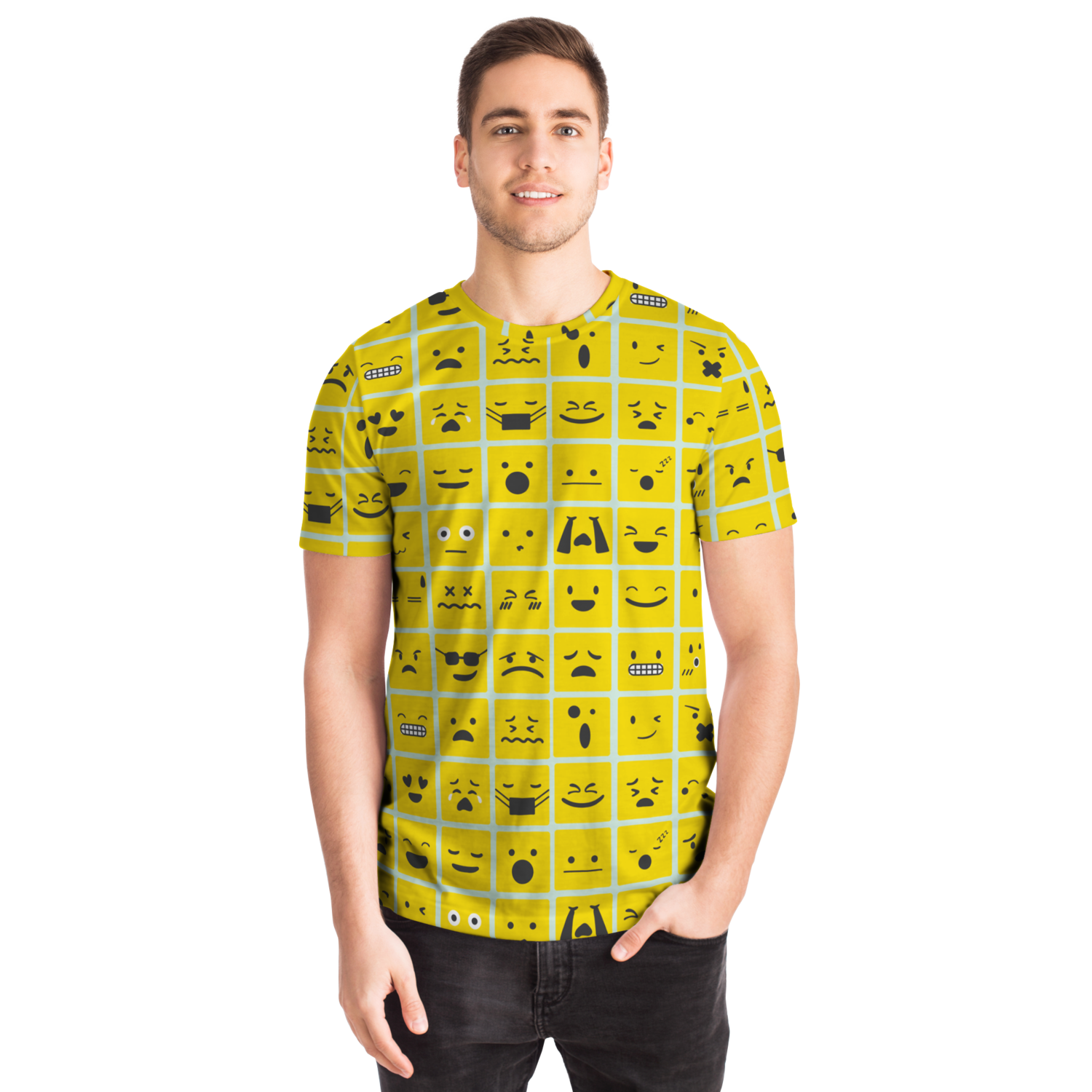 PRINTED EMOJIS T-SHIRT Taufaa