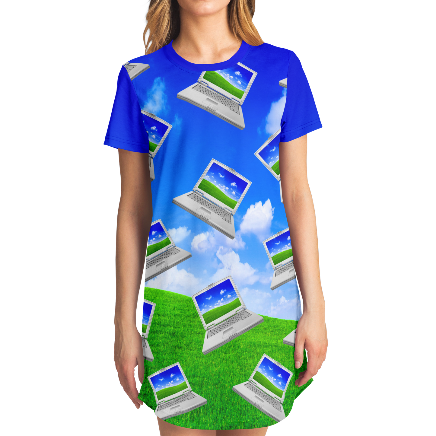 RETRO RAVE T-SHIRT DRESS