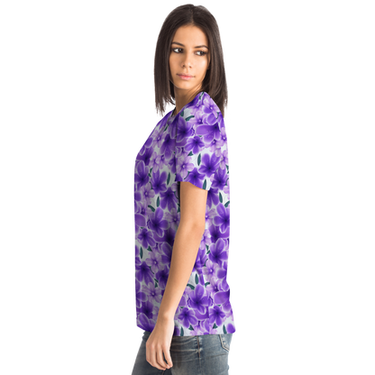 VIBRANT VIOLETS T-SHIRT Taufaa