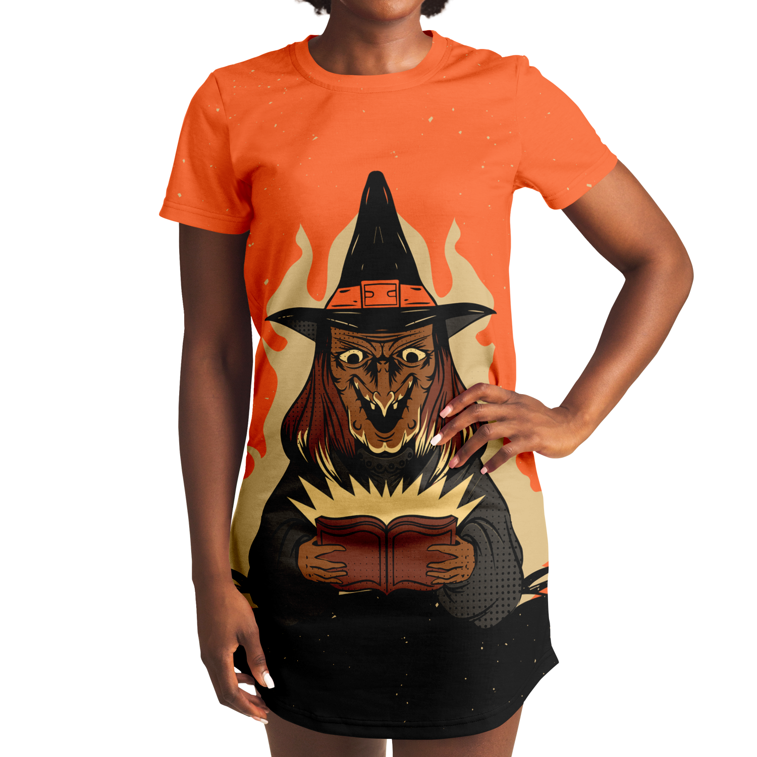 <alt.Witchy Wisdom T-Shirt Dress - Taufaa>