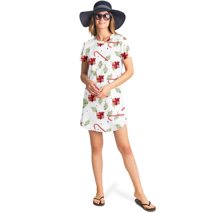 T-Shirt Dress - AOP Taufaa