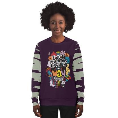 Fashion Sweatshirt - AOP Taufaa