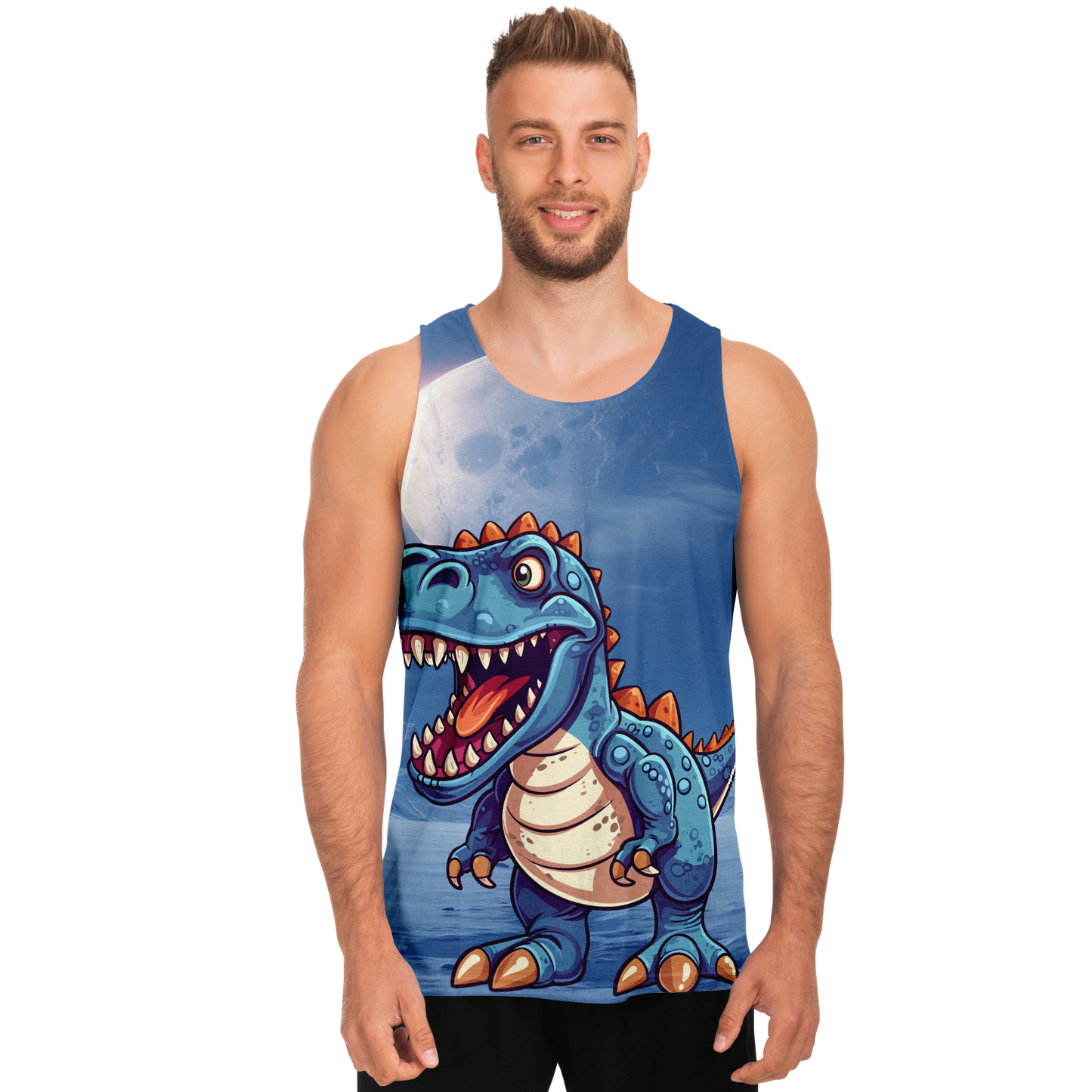 Blue Beast Tank Top Taufaa