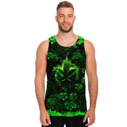 LEAFY LEISURE TANK TOP