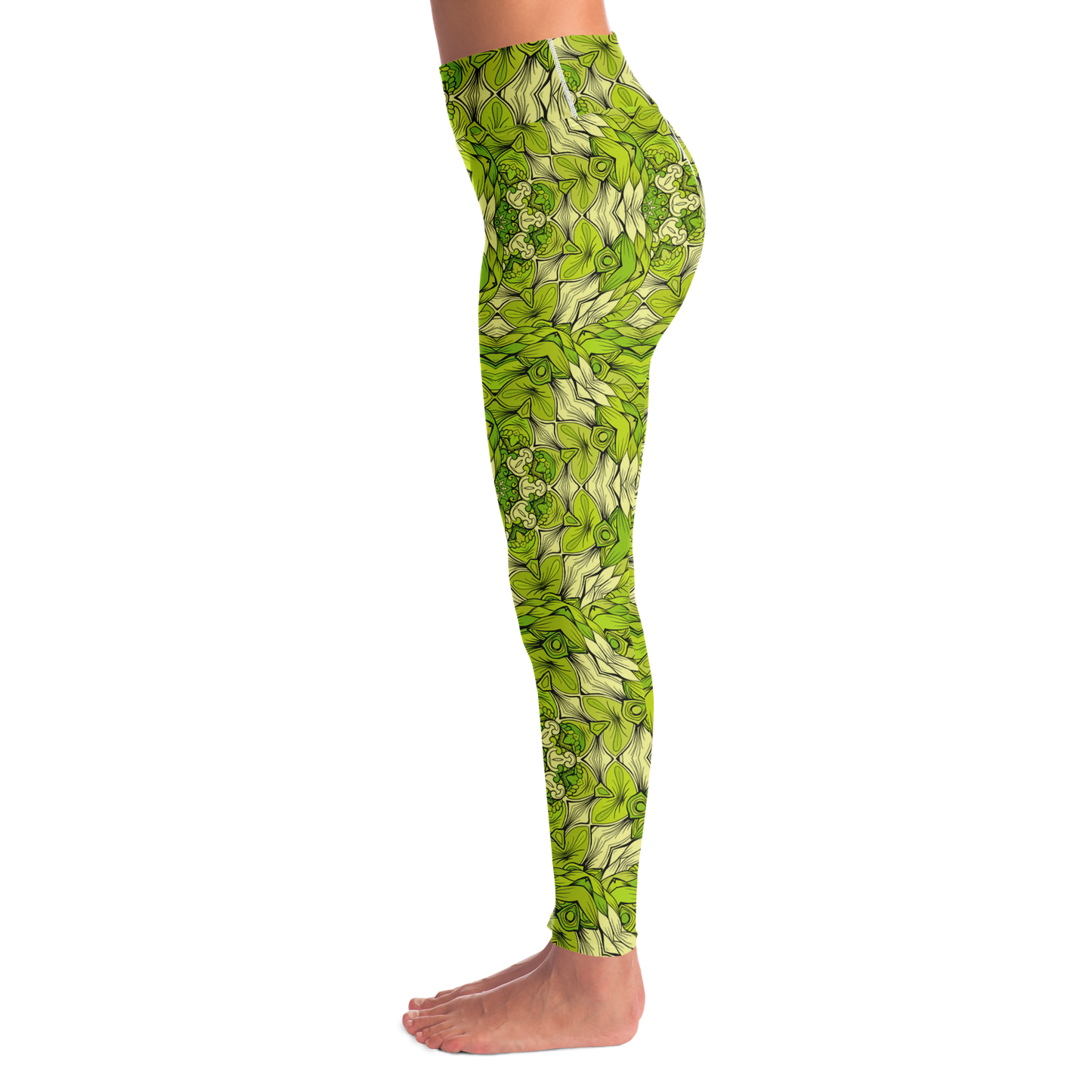 Yoga Leggings - AOP Taufaa