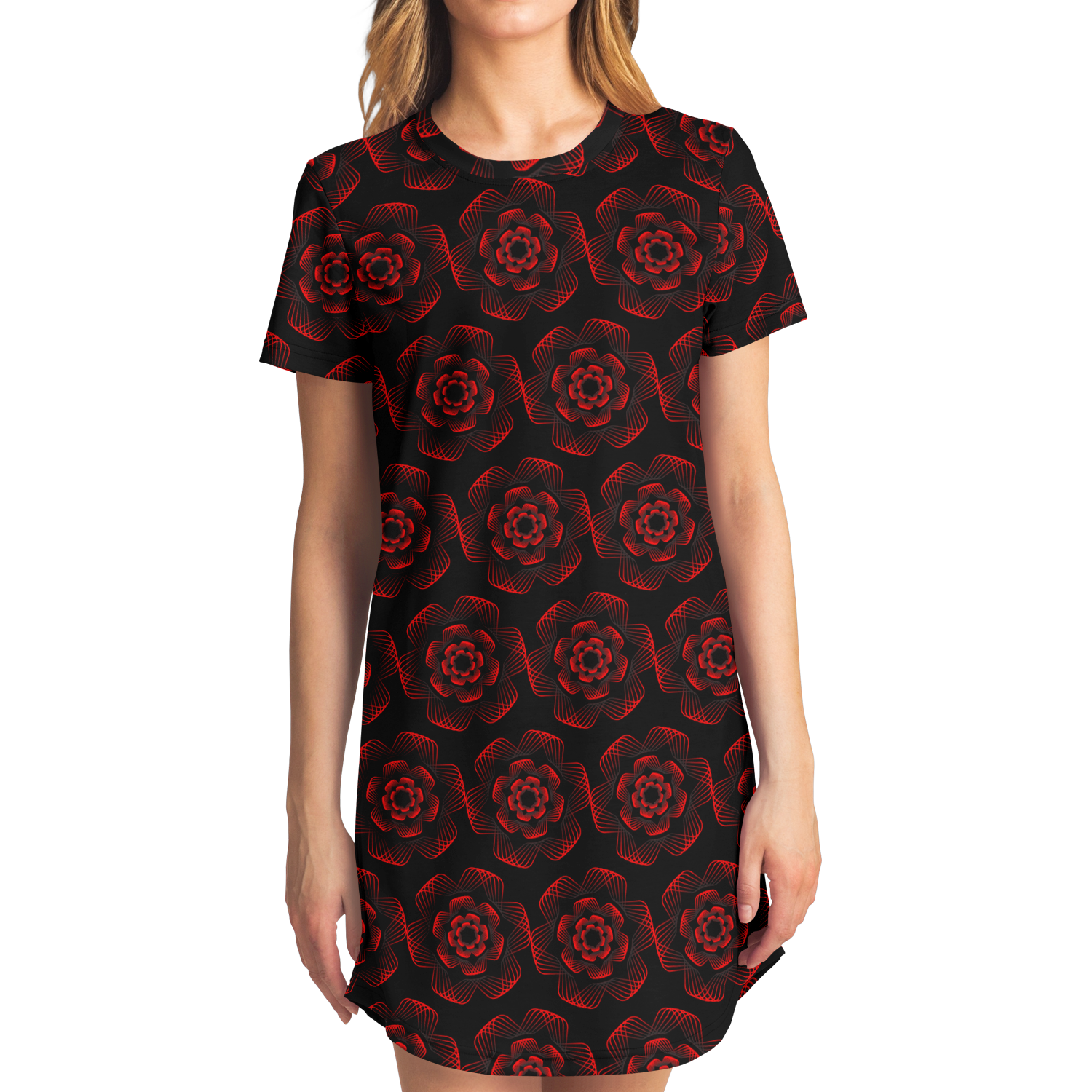 ROSY ROMANCE T-SHIRT DRESS Taufaa