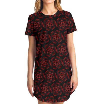 ROSY ROMANCE T-SHIRT DRESS Taufaa