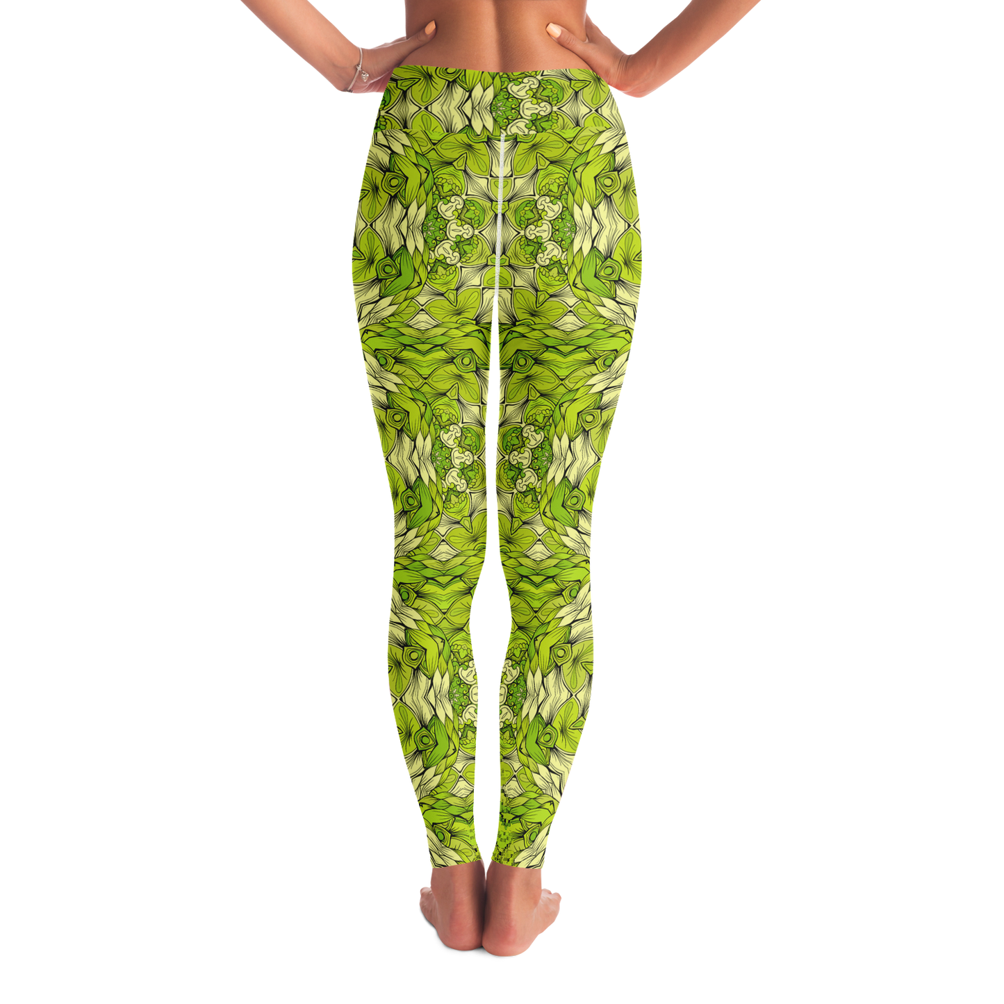 Yoga Leggings - AOP Taufaa