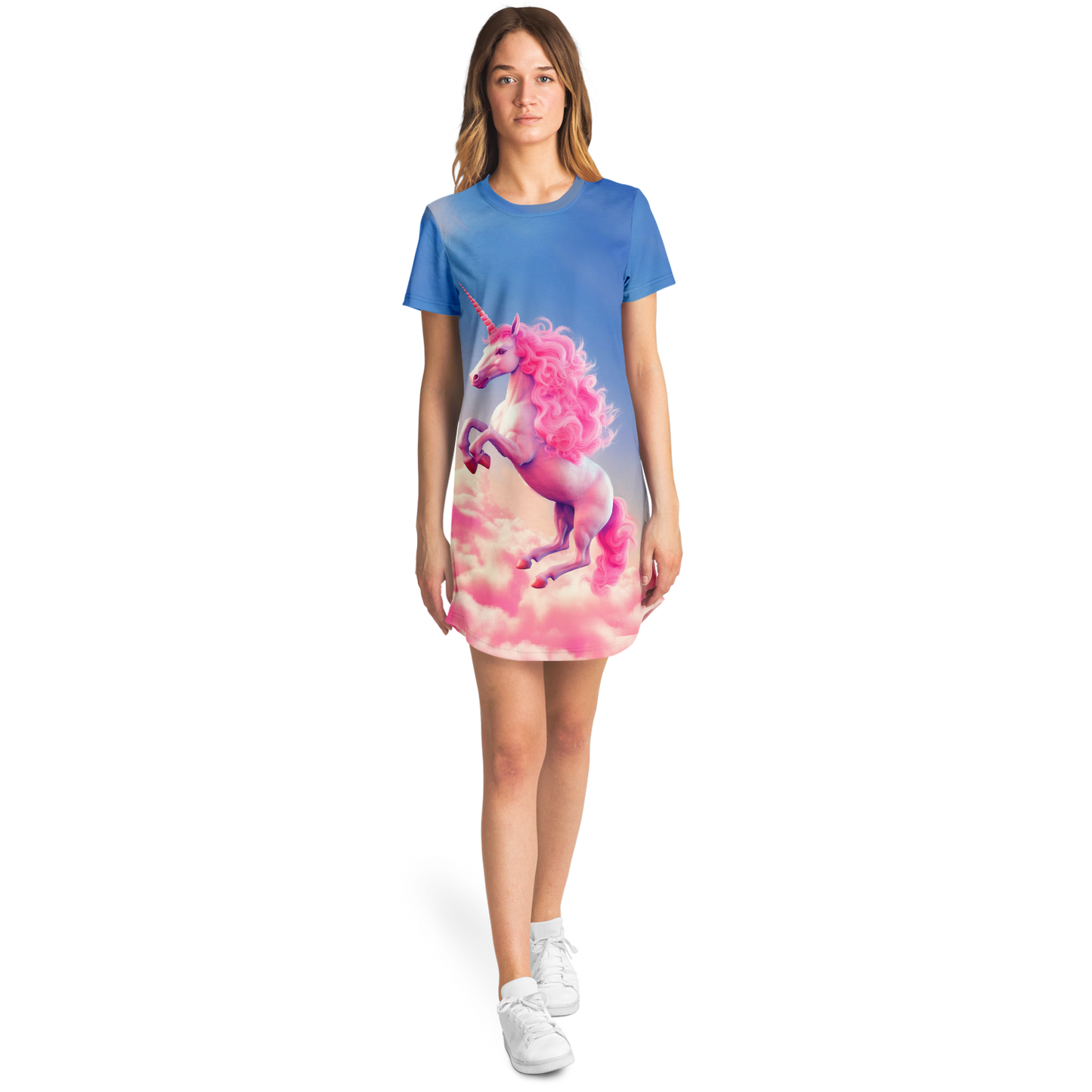 <alt.Unicorn Universe T-Shirt Dress - Taufaa>