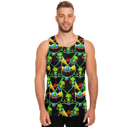 <alt.Astro Art Tank Top - Taufaa>