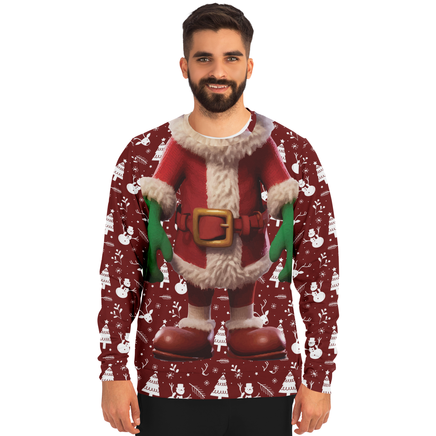 CUSTOMIZED SANTA SWEATSHIRT Taufaa