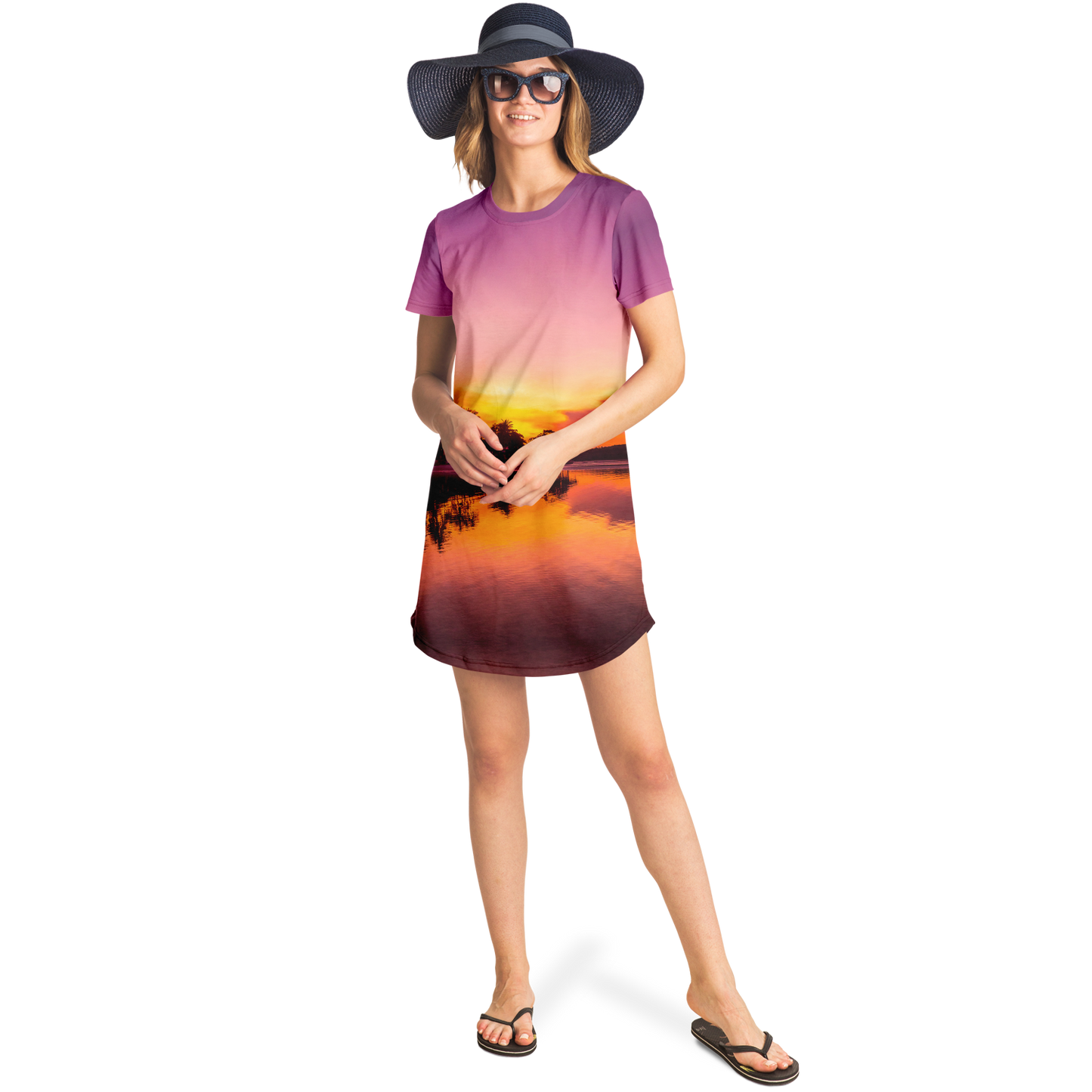 SUN KISS T-SHIRT DRESS