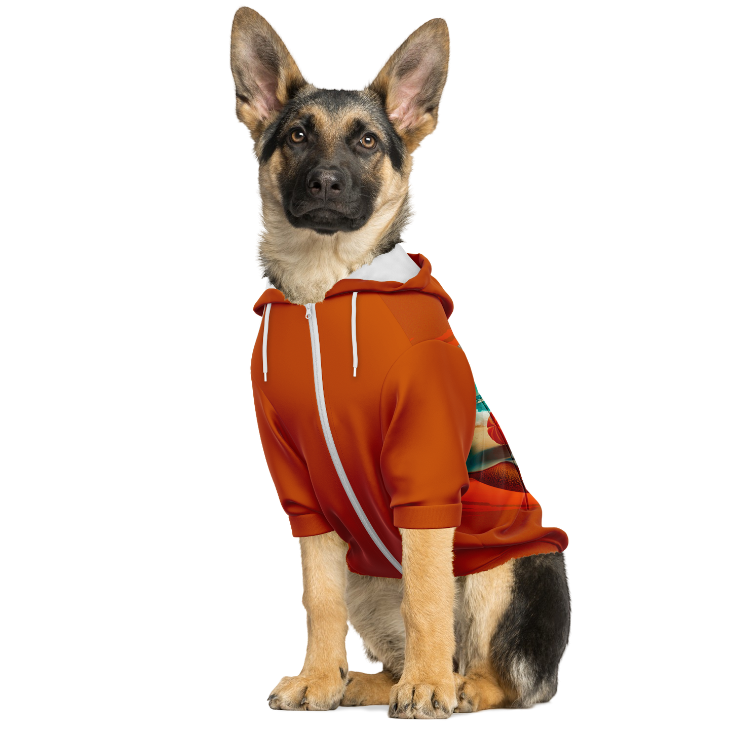 SUNSHINE DOG ZIP-UP HOODIE