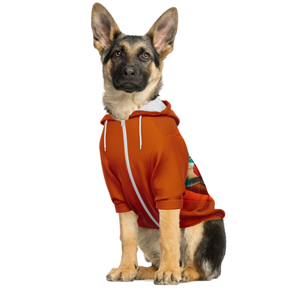 SUNSHINE DOG ZIP-UP HOODIE