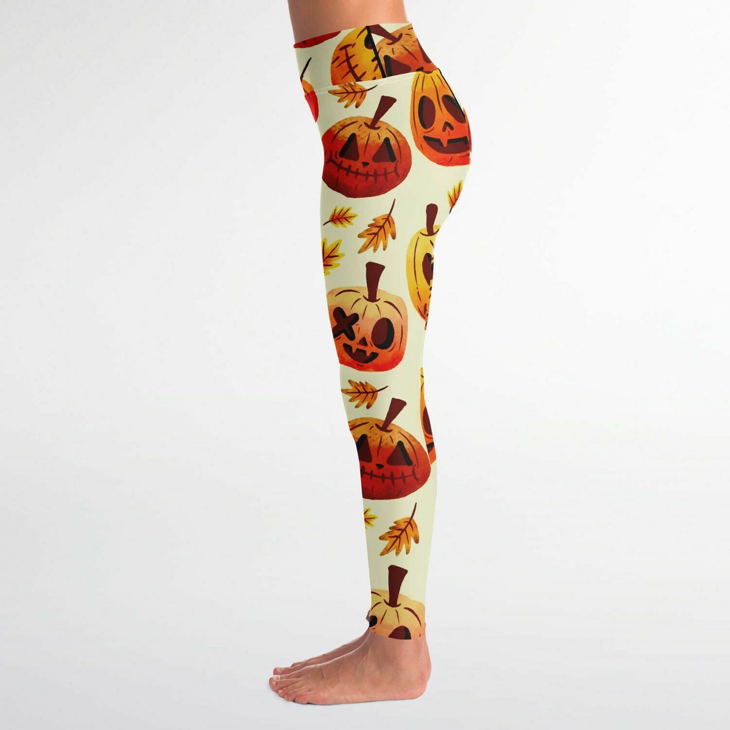<alt.Pumpkin Pulse Yoga Leggings-TAUFAA>