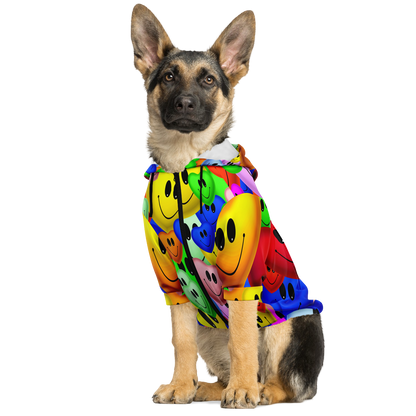 EMOJI ALL DAY DOG ZIP-UP HOODIE Taufaa