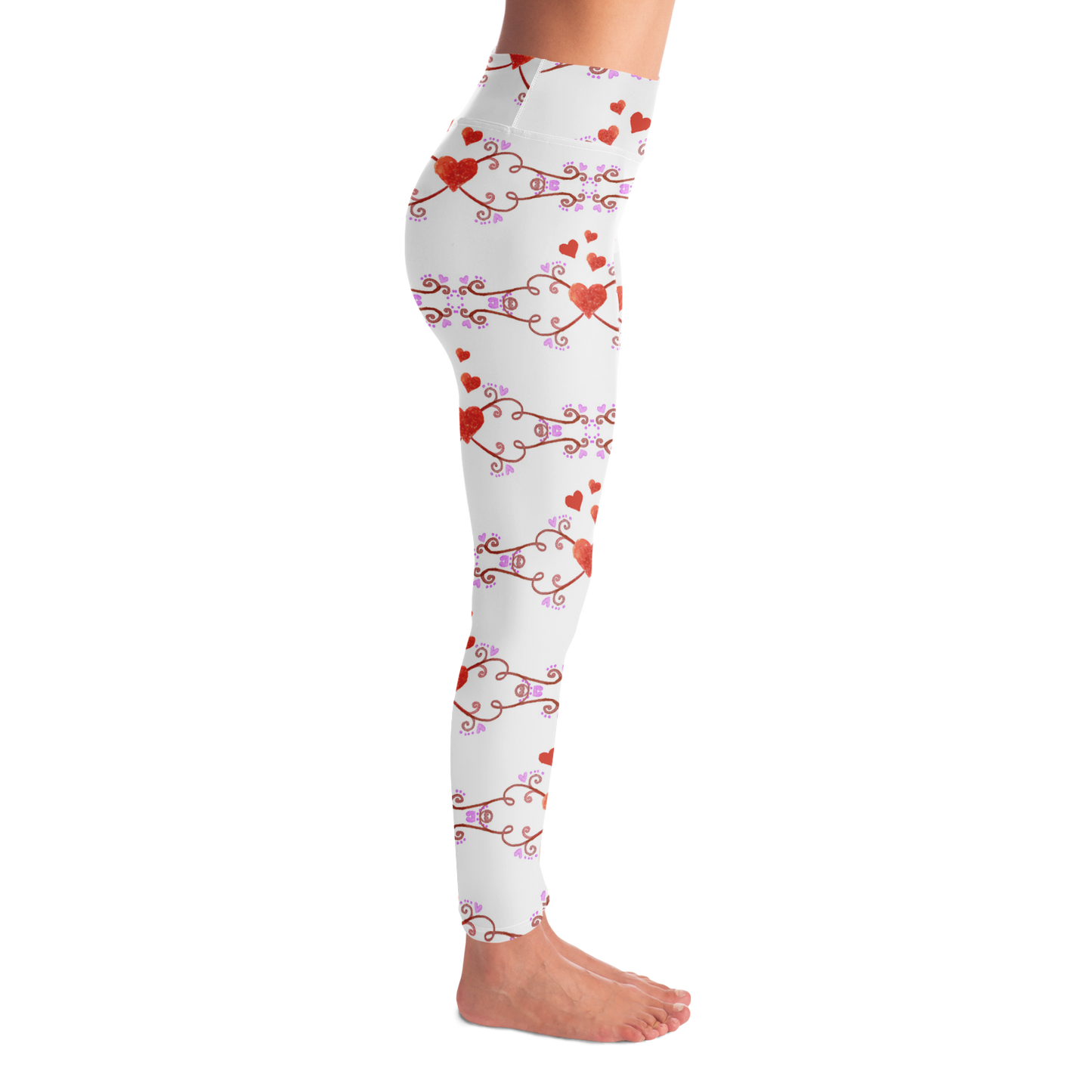 Yoga Leggings - AOP Taufaa