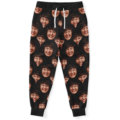 custom print,
custom print joggers,
unique design