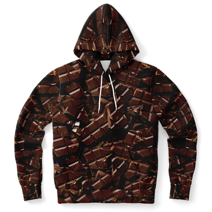 chocolate theme,
brown hoodie,
unisex hoodie