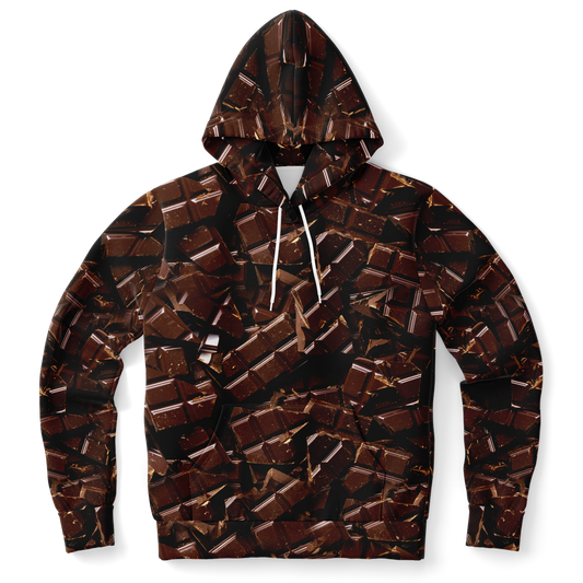 chocolate theme,
brown hoodie,
unisex hoodie