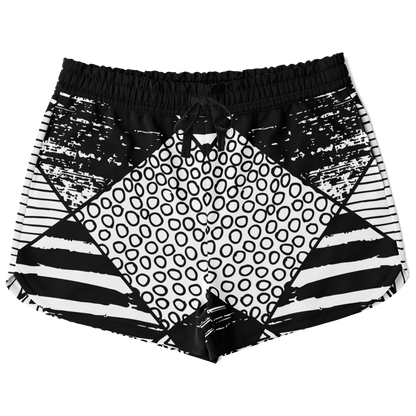 black and white shorts,
graphic shorts,
tailored shorts,
vacation clothes,
vacation wear,
lounge shorts