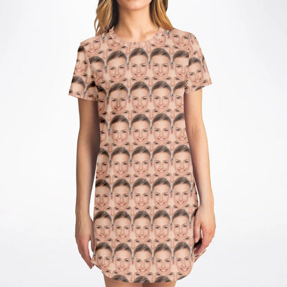 <alt.Customised fashion T-Shirt Dress - Taufaa>