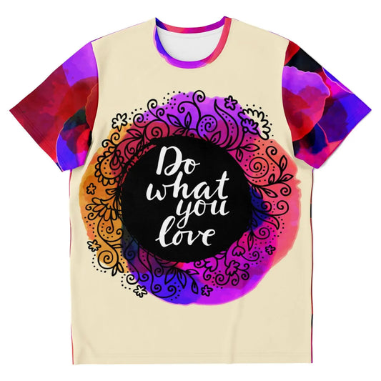 <alt.Do What you love printed T-shirt - Taufaa>