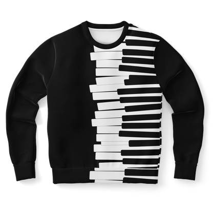black and white sweatshirt,
musical fashion