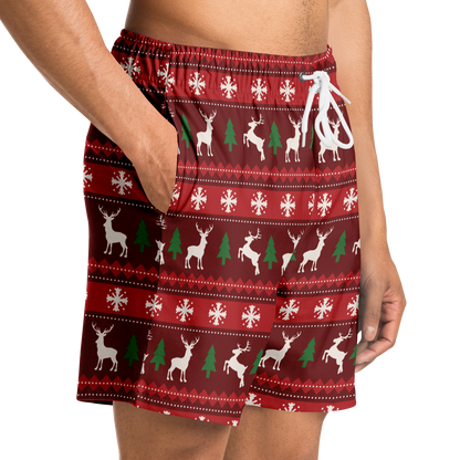 Left side view of the merry vibes short