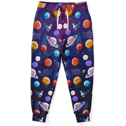 blue joggers,
trendy joggers,
galaxy joggers,
all-over print joggers