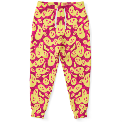 printed jogger,
pink jogger