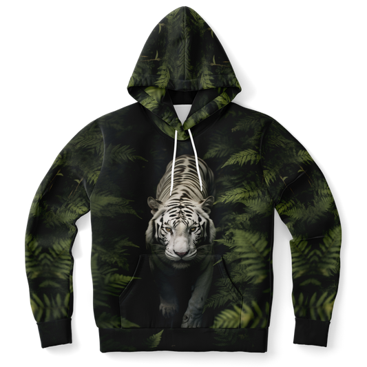 tiger hoodie,
forest hoodie,
black and green hoodie